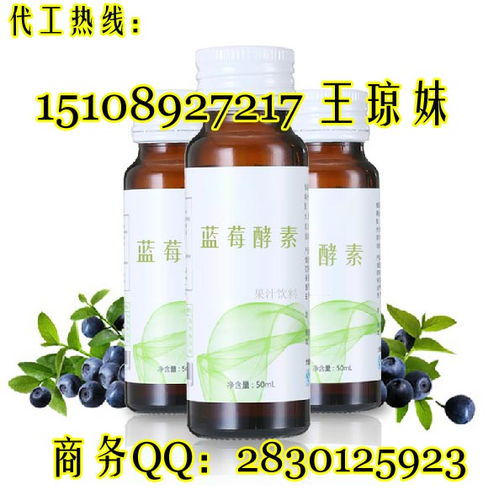 藍莓酵素飲品的商機探索 從原料到成品的全鏈條解析